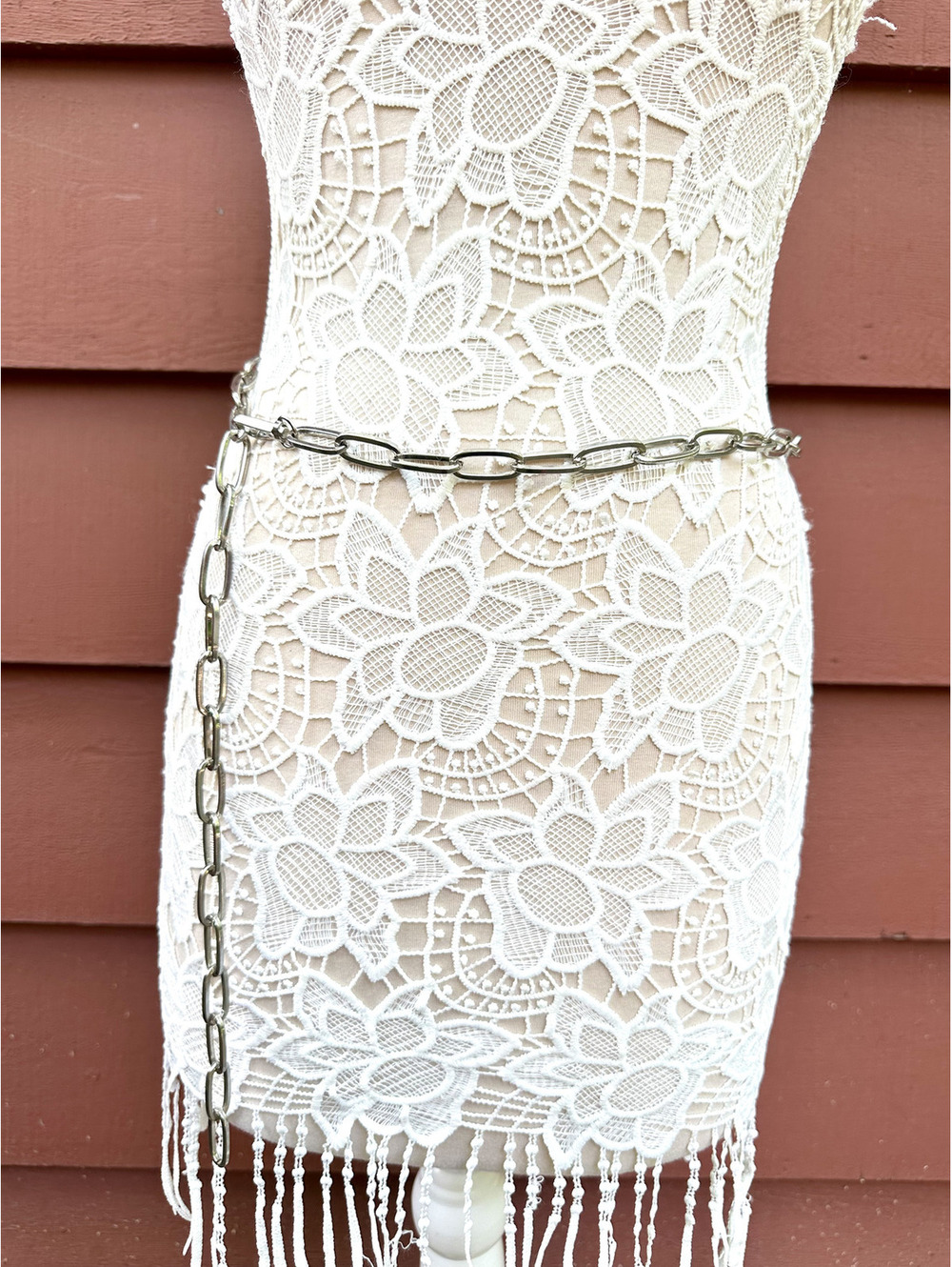 Silver Chain Belt‎ Accessory